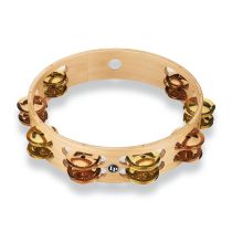 LP Pro 10 Inch Double Row Tambourine - Brass/Bronze Hybrid LP380B-BB