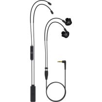 Mackie MP-120 BTA Single Dynamic Driver In-Ear Headphones with Bluetooth Adapter Cable