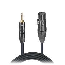 Prox PRXCMXF05 5 Ft. Unbalanced 3.5mm TRS-M Mini to XLR3-F High Performance Audio Cable