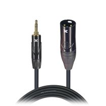 Prox PRXCMXM05 5 Ft. UnBalanced Audio Cable 1/8" (3.5mm) TRS Mini to XLR-M