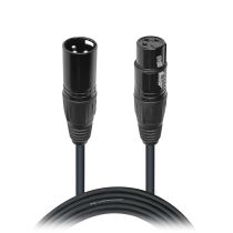 Prox PRXCPDMX10 10 Ft. DMX XLR3-M to XLR3-F Premium Cable