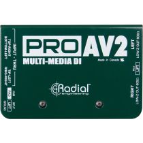 Radial ProAV2 Stereo Multimedia Direct Box