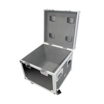 Prox PRXSUTL9W ATA Utility Flight Travel Heavy-Duty Storage Road Case with 4" in casters â€“ 20"x20"x17" Exterior