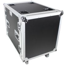 Prox PRT12RSS24 12U Space Amp Rack Mount ATA Flight Case 24 Inch Depth W-Casters