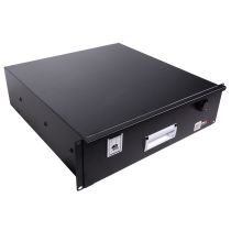 Prox PRT3RD18MK3 3U Rack Space 18" Depth Rack Mount Drawer for Audio, DJ, and IT Server rack cases.