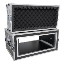 Prox PRT4RSP14 4U Vertical Shockproof Effects Rack 14" Depth Rail to Rail with Handles