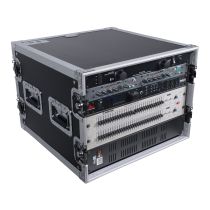 Prox PRT8RSS 8U Space Amp Rack Mount ATA Flight Case 19" Depth