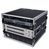 Prox PRT8RSS 8U Space Amp Rack Mount ATA Flight Case 19" Depth