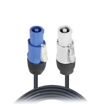 Prox PRXCPWC1206 6 Ft. High Performance True Power Connection 12 AWG Blue to Gray Link Cable