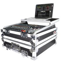 Prox PRXS19MIXLT 10U Top Mount 19" Slanted Mixer Case