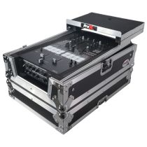 Prox PRXSM11LT ATA Flight Style Universal Road Case with Sliding Laptop Shelf for Pioneer DJM S11 RANE SEVENTY 70  SEVENTY 72 MK2