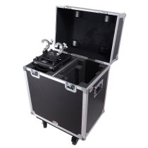 Prox PRXSMH12RX2W Moving Head Lighting Road Case for ADJ Hydro Beam X12 Vizi Beam 12RX  Fits 2 Units with 4" Casters