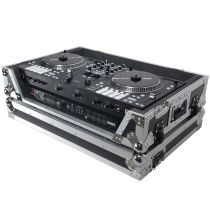 Prox PRXSRANEONEW Flight Case For RANE ONE DJ Controller with 1U Rack and Wheels