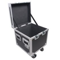 Prox PRXSUTL17 ATA Utility Flight Travel Heavy-Duty Storage Road Case with 4" in casters â€“ 18"x18"x18' Exterior