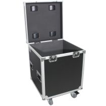 Prox PRXSUTL4 ATA Utility Flight Travel Heavy-Duty Storage Road Case with 4" in casters â€“ 22.5"x22.5"x25" Exterior