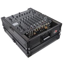 Prox PRXSDJMV10A9BL ATA Style Flight Road Case for Pioneer DJM-A9 DJM V10 DJ Mixer Black Finish