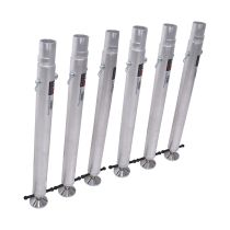 Prox PRXSQ2848X6 Set of Six StageQ Platform Telescoping Legs 28 to 48 inch Height Adjustable Legs Only