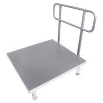 Prox PRXSQGR8FTPRO 8 Ft. Professional Single Guard Rail for StageQ MK2 Portable Stage Platform