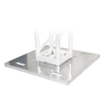 Prox PRXTBTBP24A BoltX 24 inch Steel Aluminum Base Plate for Bolted Box Truss