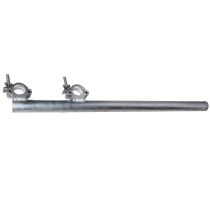 Prox PRXTDC36 36 Inch Mounting Pole With Dual O Clamps 150 Lbs Load for Lighting and moving heads