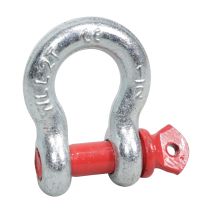 Prox PRXTUSHACKLE050 2 Ton 1/2" Galvanized Screw Pin Anchor U Shackle