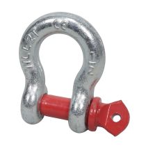 Prox PRXTUSHACKLE050 2 Ton 1/2" Galvanized Screw Pin Anchor U Shackle