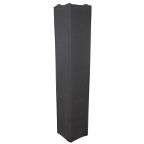 Prox PRXTCSQ820TSB Black 8.20Ft 2.50M Lycra Cover Scrim Sleeve fits 12In. Quad Box Truss Segment