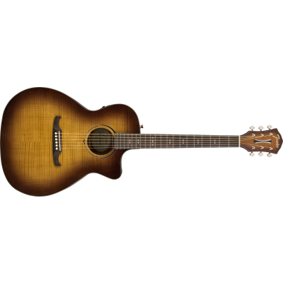 Fender FA-345CE Auditorium, Laurel Fingerboard, 3-Color Tea Burst