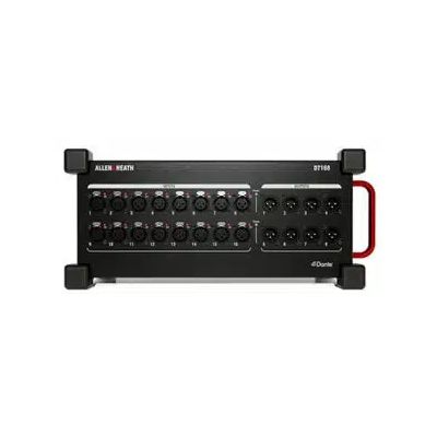 Allen & Heath 16in x 8out Dante audio expander with dLive 96kHz mic preamps, 48kHz / 96kHz
