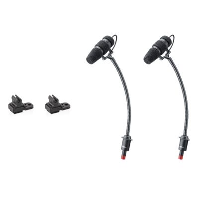  DPA 4099 CORE Stereo Mic, Loud SPL with Clips for Accordion, 2 mics