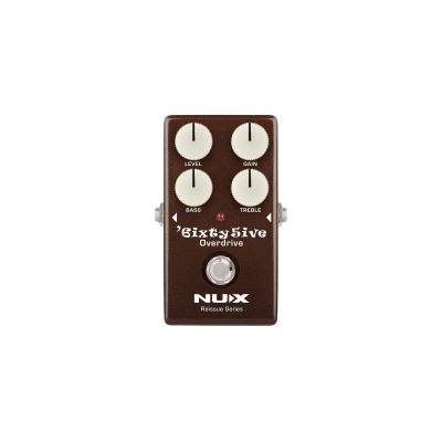 NUX 6ixty 5ive Overdrive Black Panel Pedal 