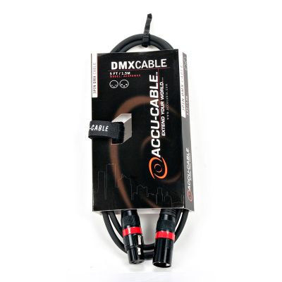 American DJ 5 FOOT, 3 PIN DMX CABLE