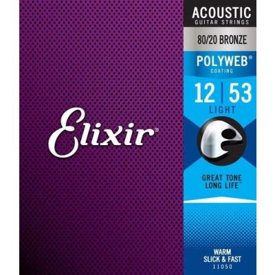 80/20 Bronze Acoustic Guitar Strings w POLYWEB Coating