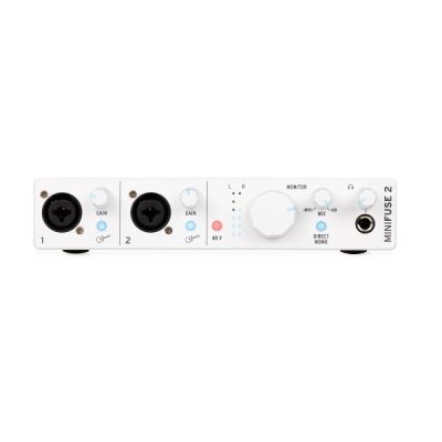 Arturia MiniFuse 2 USB C Audio Interface White