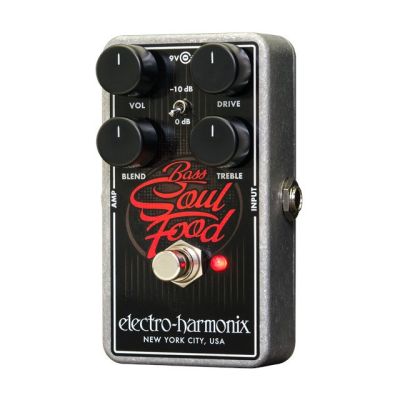 Electro-Harmonix Bass Soul Food Overdrive and Boost