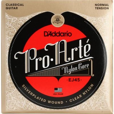 D'Addario EJ45 Pro-Arte Classical Guitar Strings Normal Tension .028-.043