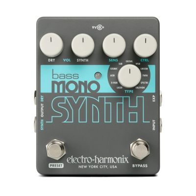 Electro-Harmonix Bass Mono Synth Synthesizer Pedal