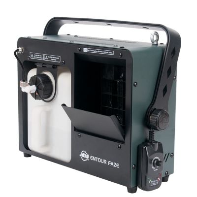 American DJ ENTOUR FAZE; patent pending heater tech With Wired Digital communication Network