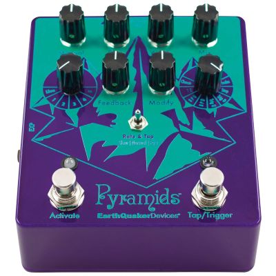 EarthQuaker Devices Pyramids™ — Stereo Flanging Device