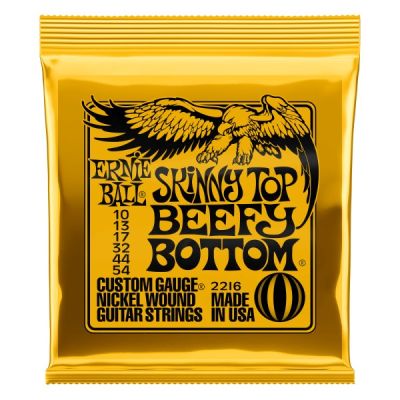 Ernie Ball P02216 Skinny Top Beefy Bottom Nickel Wound Electric Guitar Strings .010-.054