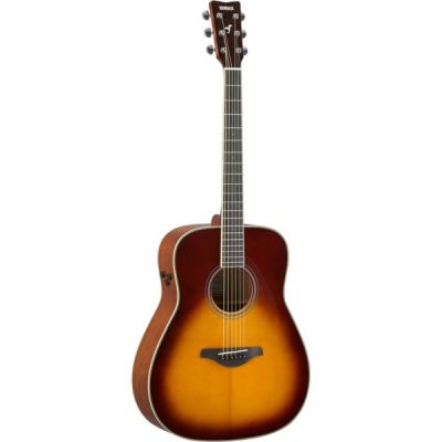 Yamaha FG-TA TransAcoustic Dreadnought Brown Sunburst