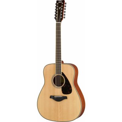 Yamaha FG820-12 12-String Acoustic Guitar - Solid Spruce Top & Mahogany