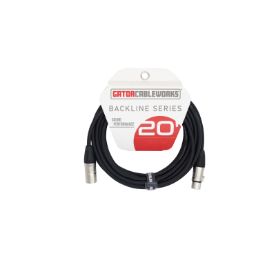 Cableworks 20 Foot XLR Microphone Cable