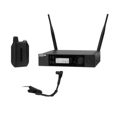 GLXD14R+/B98 - Digital Wireless Rack System with BETA®98H Flexible Gooseneck Microphone - Shure USA