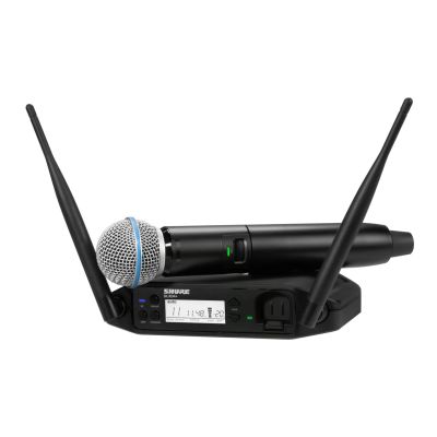 GLXD24+/B58 - Digital Wireless Handheld System with BETA®58A Vocal Microphone - Shure USA