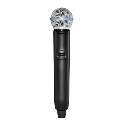 GLXD24R+/B58 - Digital Wireless Rack System with BETA®58A Vocal Microphone - Shure USA image 2