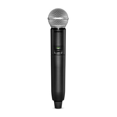 GLXD24R+/SM58 - Digital Wireless Rack System with SM58® Vocal Microphone - Shure USA image 2