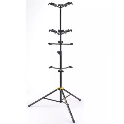 Hercules Auto Grip System(AGS) 6-pc Guitar Display Stand With Foldable Backrest