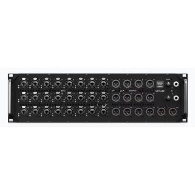 Waves Live Waves IONIC 24, 24 mic XLR/TRS-in, 18analog XLR-out stagebox w/SG connectivity, 1 AES In,2 AES Out, 2 Headphone outputs