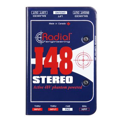 Radial J48 Stereo - Premium Stereo Active DI